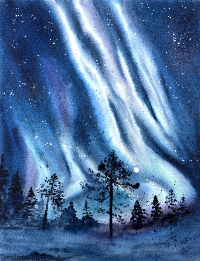 северное сияние